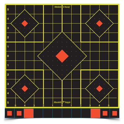 Birchwood Casey Shoot•N•C 12 Inch Sight-In Target, 60 Plasters - 5 Targets