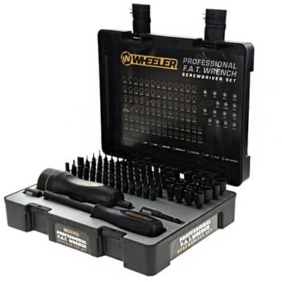Wheeler 100-Piece Professional F.A.T. Wrench Screwdriver Set