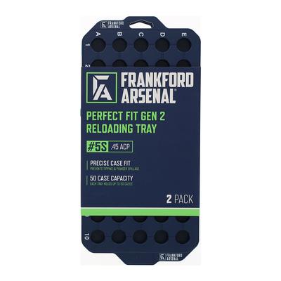 Frankford Arsenal Perfect Fit Gen 2 Reloading Trays (Tray # 5S .45 ACP) - Pack Of 2