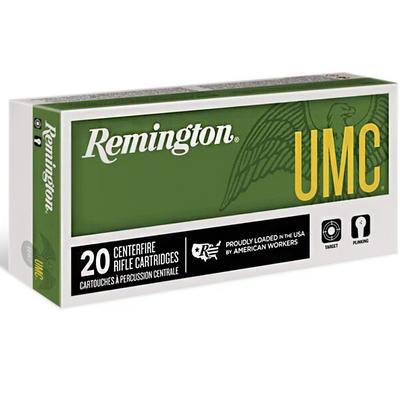 Remington UMC Rifle Ammo, .450 Bushmaster, FMJ, 260 Grain, 20 Rounds
