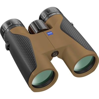 ZEISS 10x42 Terra ED Binoculars (Black & Coyote Brown)