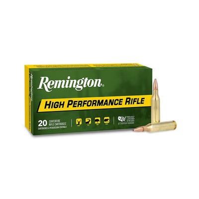 Remington High Performance .243 Winchester Rifle Ammunition, 80 Grain Pointed Soft Point - Box of 20
