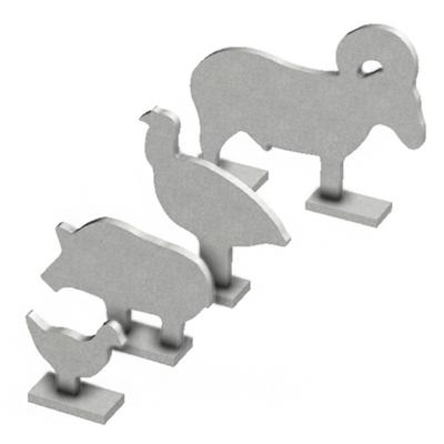 BIRCHWOOD CASEY SILHOUETTE KNOCK OVER TARGETS (4 PACK)