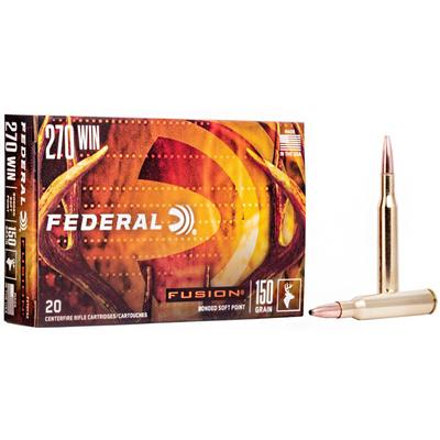 Federal Fusion Rifle 270 Win 150 Grain