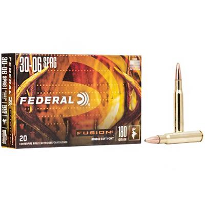 Federal Fusion Rifle 30-06 Springfield 180 Grain