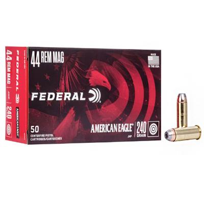 Federal American Eagle 44 Rem Magnum 240 Grain JHP BOX OF 50