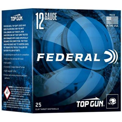 FEDERAL Top Gun 12 Gauge 8 Shot Size - 1330 FPS