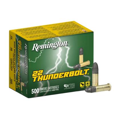Remington 22 Thunderbolt 22 LR 40 Grain Lead Round Nose 1255 fps