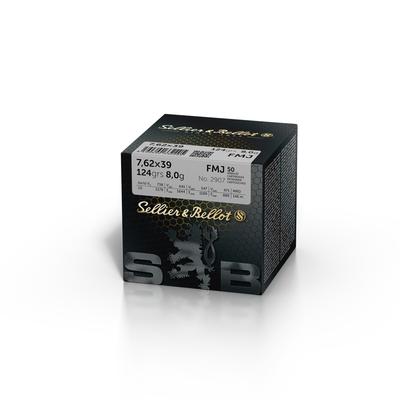 Sellier & Bellot 7.62x39mm 124 Grain FMJ - Box of 50