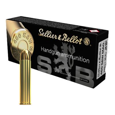 S&B 460 SW MAG JHP 255 GR - 20 RDS