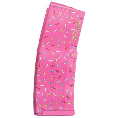  Amend2 M2 5.56mm 30rd Pinned 5 Rd Ar15 Sprinkles Pink Polymer Mag