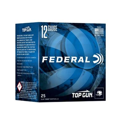 Federal Top Gun, 20 Gauge, 8 Shot, 2-3/4 in, 7/8 oz, 1250 fps - Box of 250rds