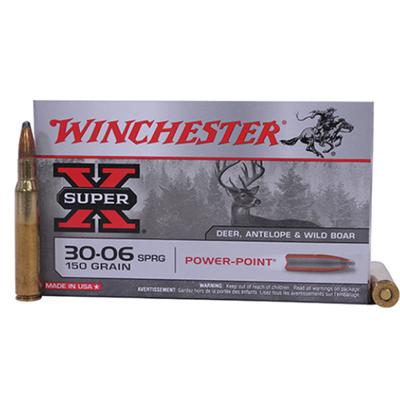 Winchester Super-X 30-06 Springfield, 180 Grain - 20 Rounds