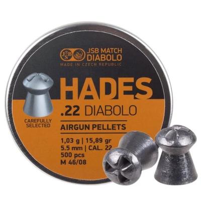 JSB Hades .22 (5,5) 15.89gr Hollow Point 500rds