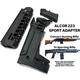 Crusader Arms Akdas Sport Conversion Kit : Stock/Grip Adapter W/Mlok Handguard For The Akdas Alcor 223 Hunting Rifle