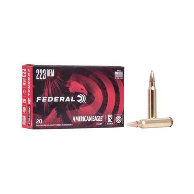 Federal American Eagle .223 Remington 62 Grain - 500 Round Case