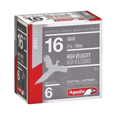 Aguila HV Hunting Shotshells 1CHB1606, 16 Gauge, 2-3/4