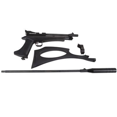 Diana Chaser CO2 Air Pistol/Rifle Kit .177 (4.5mm) - Soft case, Chaser Pistol, Butt Stock, and Silenced Rifle Barrel
