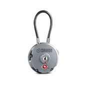 Savior Cable Lock - 3 Digit Combination, Various Colours Silver