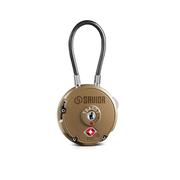 Savior Cable Lock - 3 Digit Combination, Various Colours brown