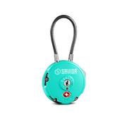 Savior Cable Lock - 3 Digit Combination, Various Colours teal