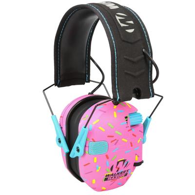 Walker`s - Razor Slim Electronic Ear Muffs - Sprinkles Pink