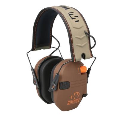 Walker's  Limited Edition Brown Razor Slim Electronic Ear Muffs 