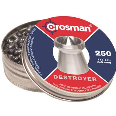 Crosman Pellets: Crosman Destroyer .177 P, 7.4 gr - 250 count