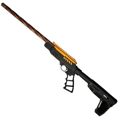 Custom 10-22 Rifle, .22 LR, Orange - Black - Bronze 2111117 #11