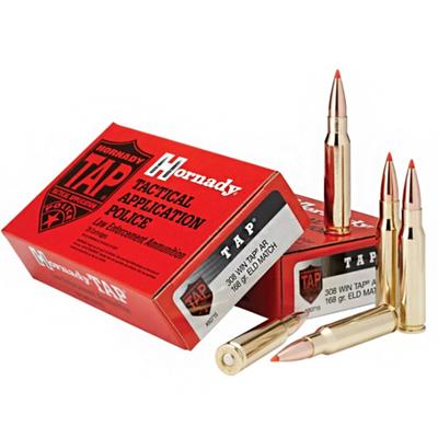 Hornady ELD Match TAP Precision .308 Win 168 Gr. – 20 Rounds