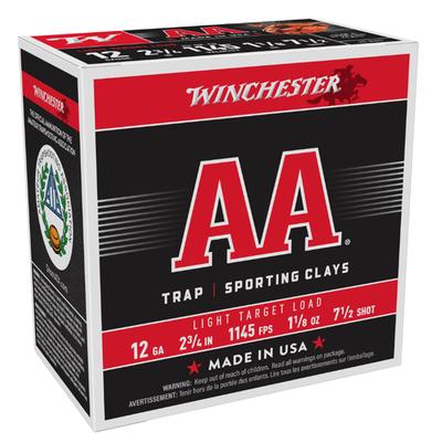 Winchester AA Ammunition: 12 Gauge, 2-3/4
