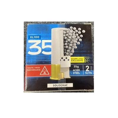 Solognac Ammunition XL100 Exclusive Wad 12 Gauge, #4 Shot, 3