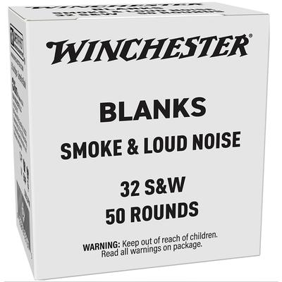 Winchester Super-X Blank Ammunition: 32 S&W, Black Powder