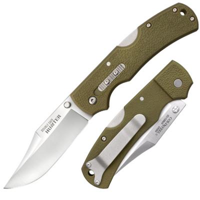 Cold Steel Double Safe Hunter (OD Green) --  Blade Steel 8Cr13MoV Stainless Steel