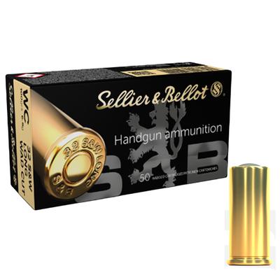 Sellier & Bellot 32 S&W Long 100gr WCPB, Box of 50 Rounds