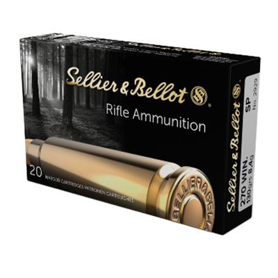 Sellier & Bellot .270 Win 130gr. SP - Box of 20 Rounds 