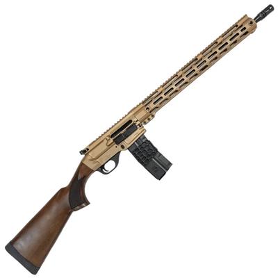 PRE-ORDER: Crusader Arms Backland Hunter Semi-Auto Rifle .223 Rem / 5.56, Wood Stock, Bronze, 18.6