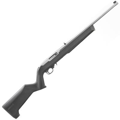 Ruger 10/22 Carbine Black/Stainless Rifle .22 LR, 18.5
