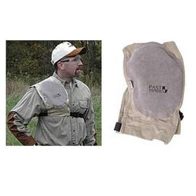 Caldwell Super Mag Plus Recoil Shield Tan Cloth w/Leather Pad, Ambidextrous 330110 