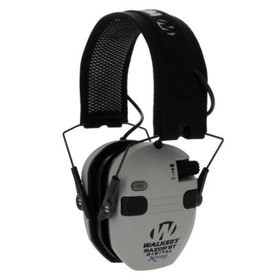 Walker's Razor Digital X-TRM Bluetooth Ear Muff, 21dB Noise Reduction, Cooling Pads, Grey, GWP-XDRSEM-BT-GY