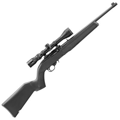 Ruger 10/22 Carbine Synthetic Rifle .22LR  w/ Viridian EON 3-9x40 Scope, 16.4