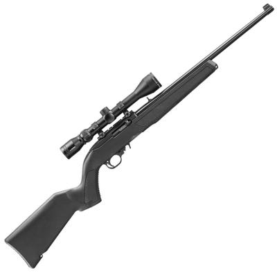Ruger 10/22 Carbine Synthetic Rifle .22LR  w/ Viridian EON 3-9x40 Scope, 18.5