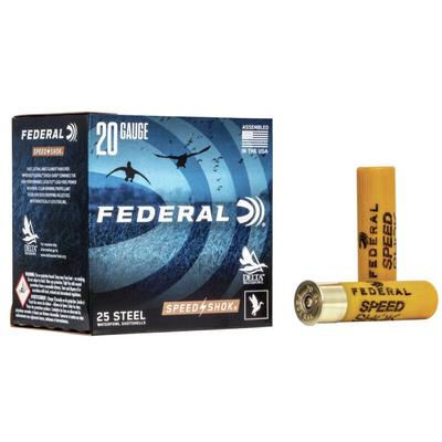 Federal Speed-Shok Steel Waterfowl Load 20 Gauge, 3