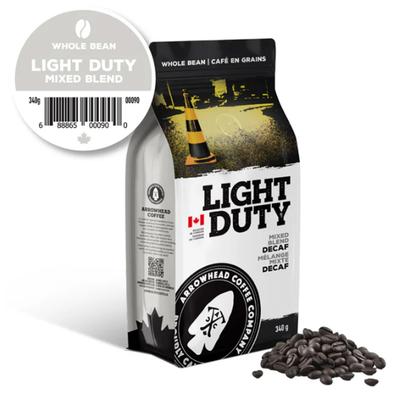 Arrowhead Coffee Mix Blend Vienna Roast DECAF - Light Duty, 340g - Whole Bean