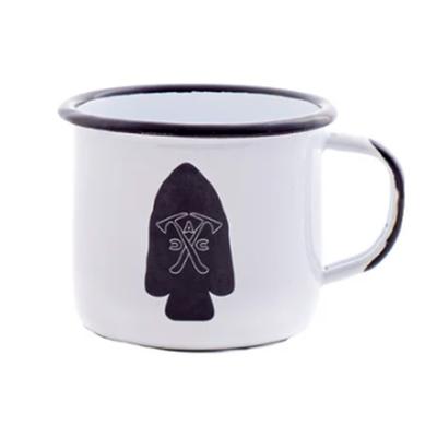 Arrowhead Coffee Enamel Stainless Steel Mug, 16.9 oz / 500ml