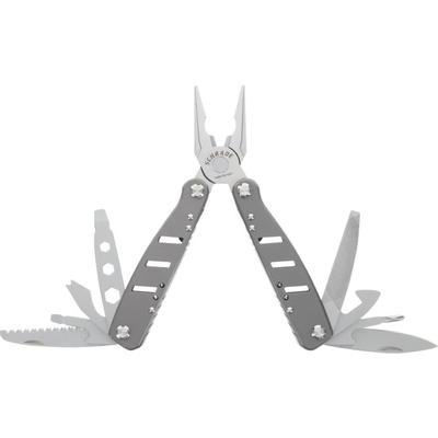 Schrade Delta Class Callous Multitool, 2Cr Stainless Steel Construction, 1680D Polyester Sheath, 1182531
