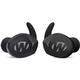  Walker's Restrictor Rechargeable Earbuds, Bluetooth, Black, Gwp- Rstr- Bt