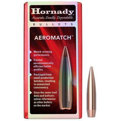 Hornady AeroMatch 6mm (.243) 105 Grain HPBT Match Bullets, Box of 100, 24573