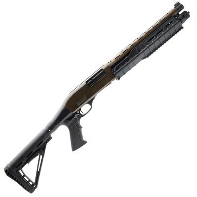 Canuck Commander Shotgun, Distressed Bronze, 12 Gauge, 3