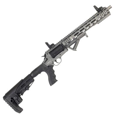 PRE-ORDER: Canuck Evolve Tac Grey Edition, Revolver Shotgun/Rifle, 410 Bore x 2.5” / 45 LC, 9